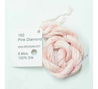 Шёлковое мулине Dinky-Dyes S-160 Pink Diamond